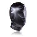 BDSM Hood Slave Mask Sensory Deprivation Full Head Bondage Restraint Mask for Women Men