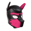 Puppy Hood Neoprene Mask Muzzle Pet Play Games Dog Slave Full Head Bondage Restraint