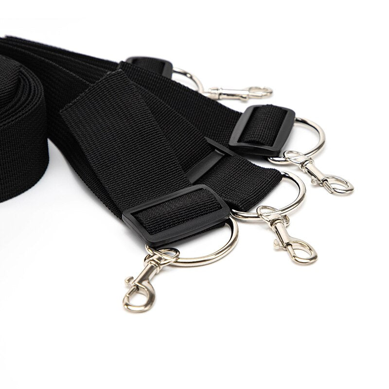Plush Under Bed Bondage Restraint Set Belt