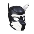 Puppy Hood Neoprene Mask Muzzle Pet Play Games Dog Slave Full Head Bondage Restraint