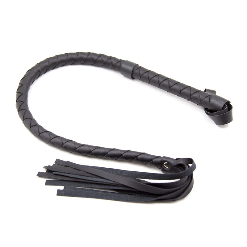 85cm Bdsm Bondage Leather Whip Toys with Lashing Handle for Spank Flirt